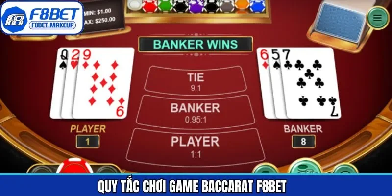 Hướng dẫn cách tham gia ván Baccarat F8BET